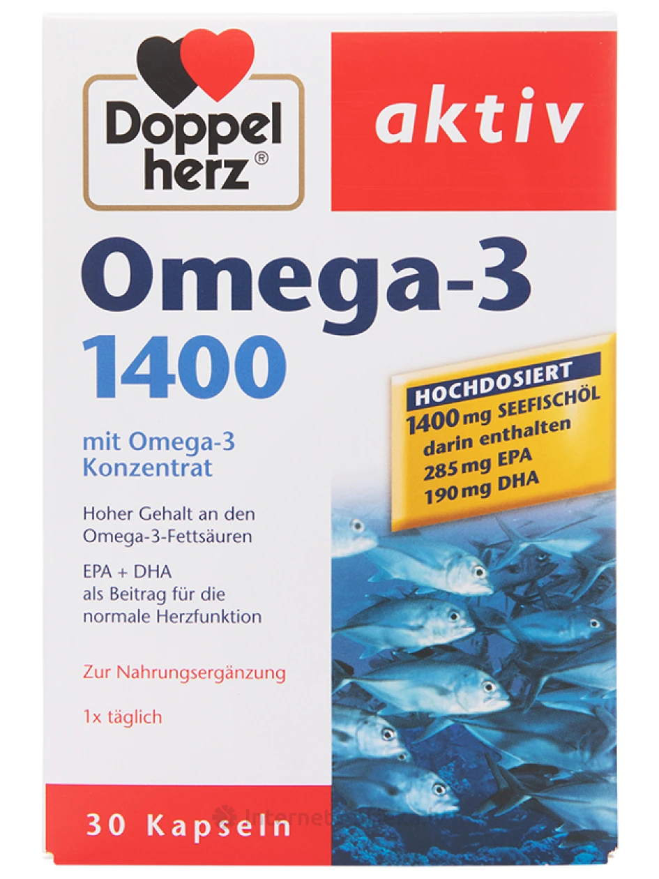 Doppelherz Activ Omega-3 1400мг, 30шт