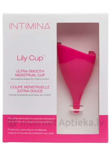 Intimina Lily Cup menstruālā piltuvīte, B izmērs, B izmērs | internetaptieka.lv