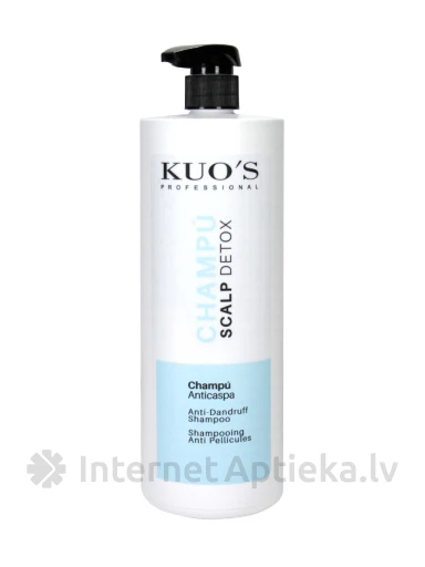 KUO`S Scalp Detox Pretblaugznu šampūns, 1000 ml | internetaptieka.lv