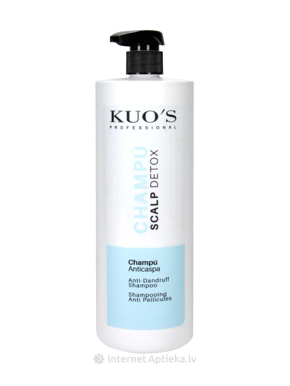 KUO`S Scalp Detox Шампунь против перхоти, 1000 мл | internetaptieka.lv