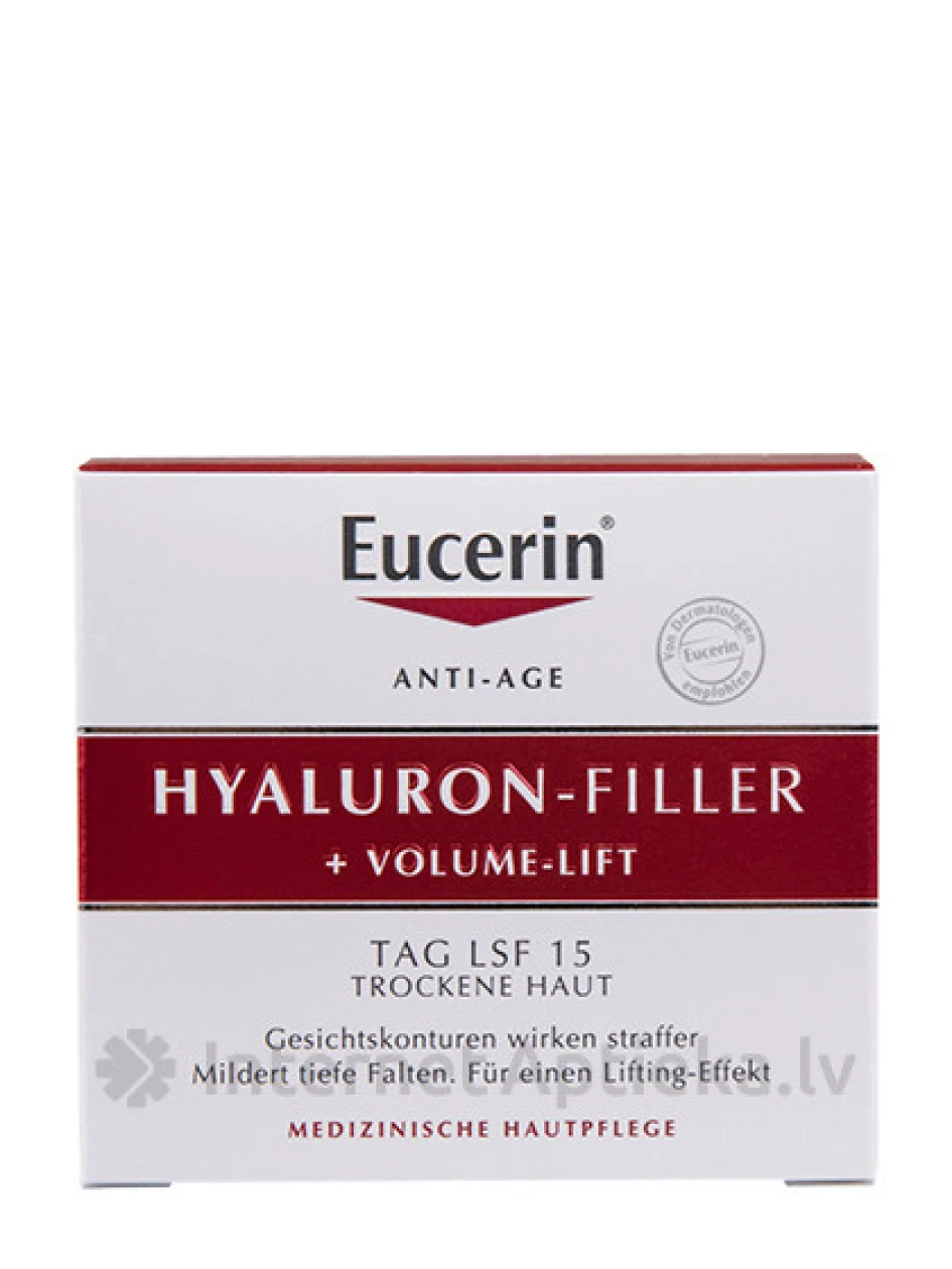 Eucerin VOLUME-FILLER pregrumbu dienas krēms sausai ādai, 50 ml | internetaptieka.lv