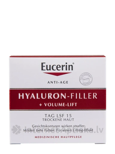 Eucerin VOLUME-FILLER дневной крем от морщин для сухой кожи, 50 мл | internetaptieka.lv