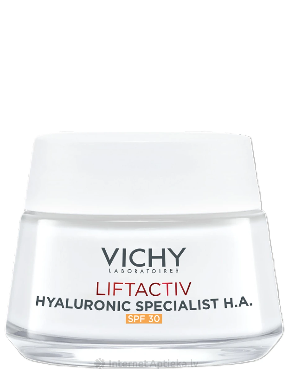 VICHY LIFTACTIV HYALURONIC SPECIALIST H.A. крем для укрепления кожи лица с SPF 30, 50 мл | internetaptieka.lv