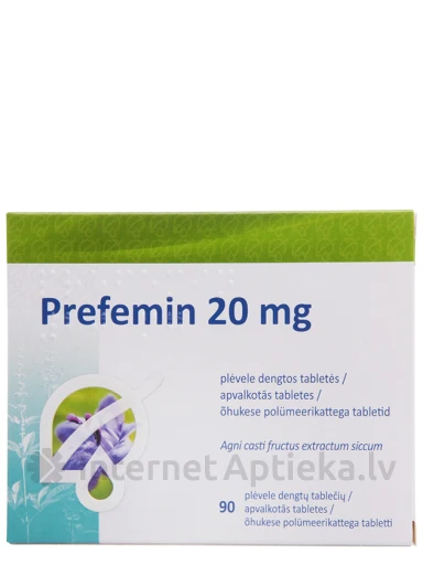 Prefemin 20 mg, 90 tabletti | internetaptieka.lv