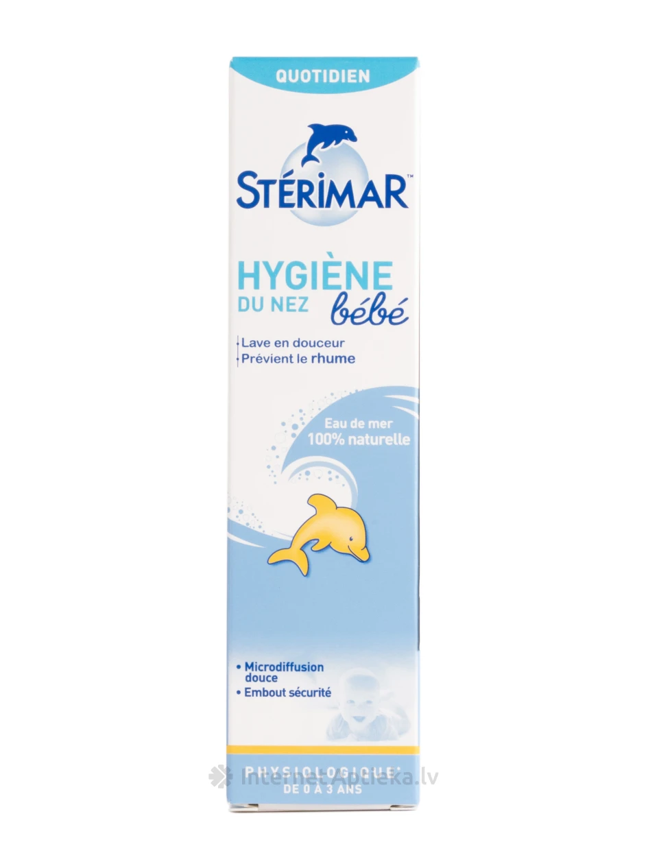 Sterimar Baby Nasal hygiene детский спрей для носа, 50 мл | internetaptieka.lv