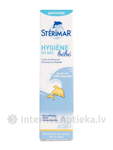 Sterimar Baby Nasal hygiene deguna aerosols bērniem, 50 ml | internetaptieka.lv