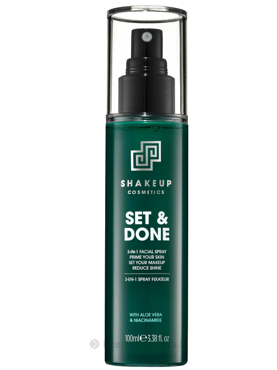 SHAKEUP Cosmetics SET & DONE 3in1 näosprei, 100 ml | internetaptieka.lv