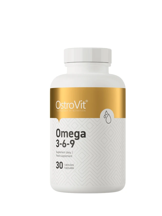 OstroVit Omega 3-6-9 kapsulas, 30 gab.