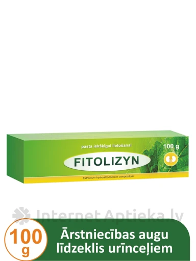 Fitolizyn pasta iekšķīgai lietošanai, 100 g | internetaptieka.lv