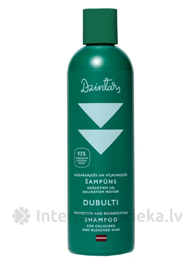 Dzintars Šampūns krāsotiem un balinātiem matiem Dubulti, 300 ml | internetaptieka.lv