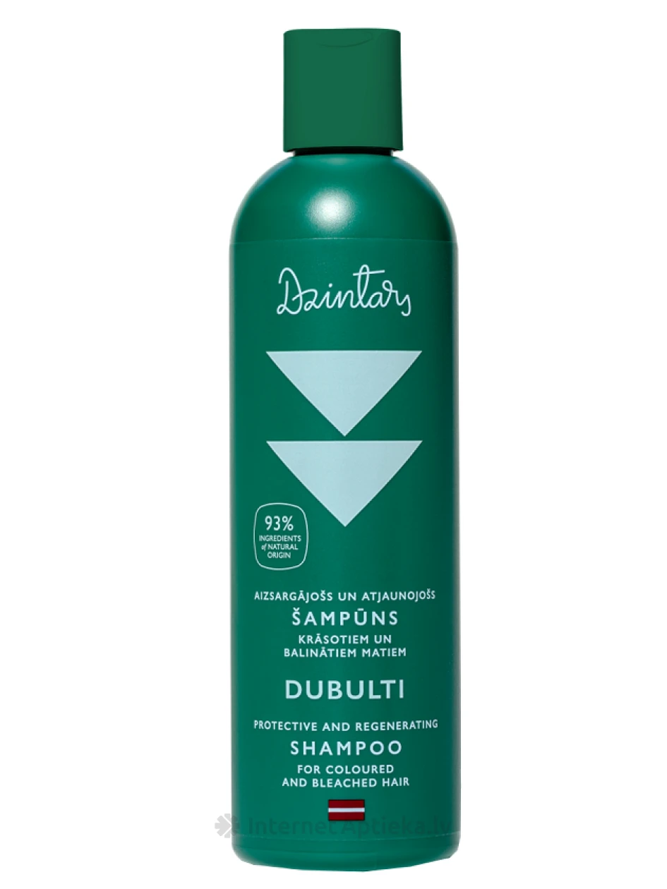 Dzintars Šampūns krāsotiem un balinātiem matiem Dubulti, 300 ml | internetaptieka.lv