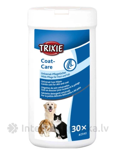 TRIXIE Niisked salvrätikud lemmikloomadele, 30 tk. | internetaptieka.lv