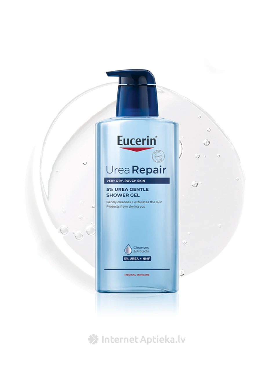 Eucerin® UreaRepair maiga dušas želeja ar 5% Urea, 400 ml | internetaptieka.lv