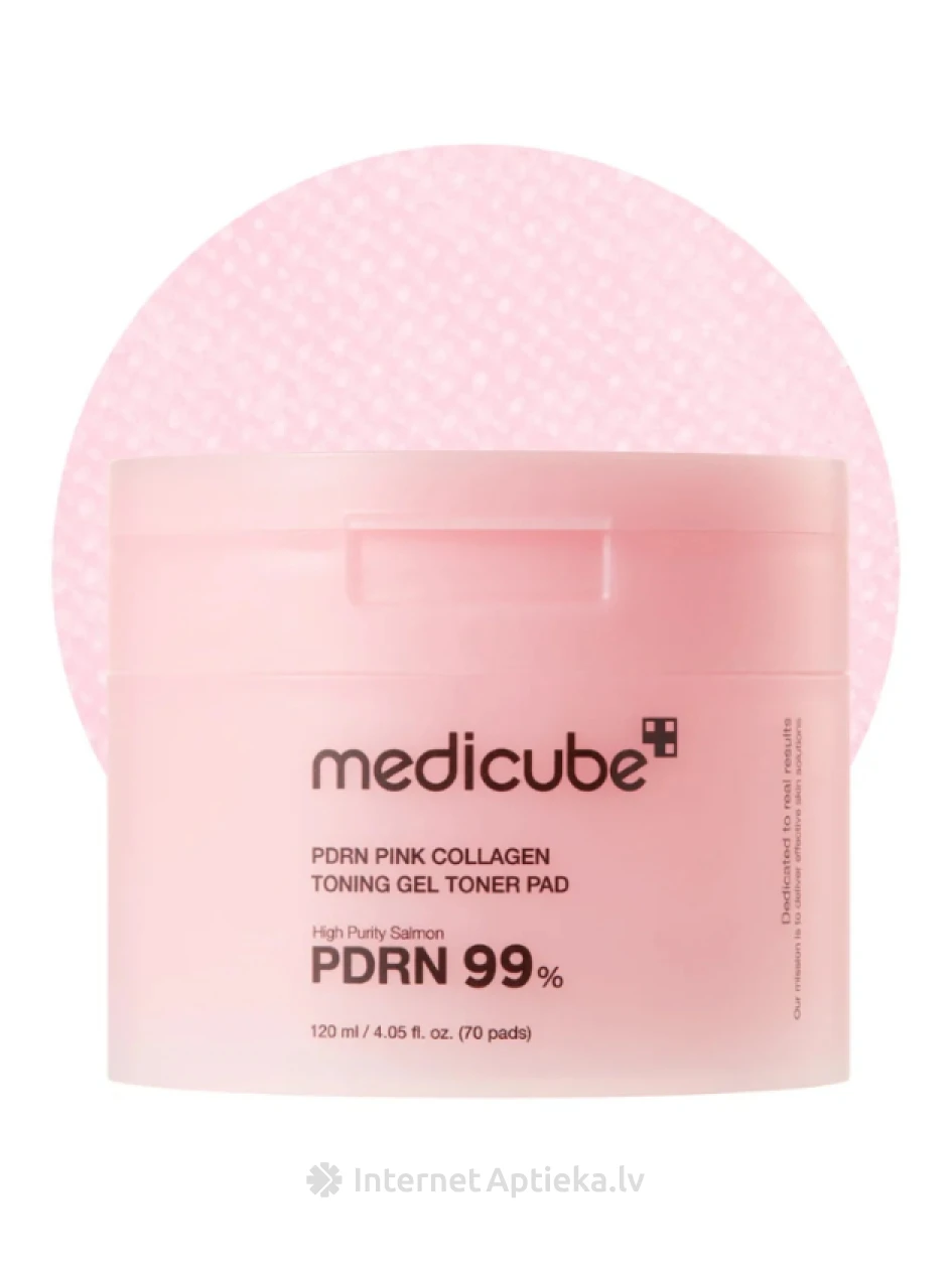 Medicube PDRN Pink Collagen Toning Gel geelpadjad, 120 ml | internetaptieka.lv