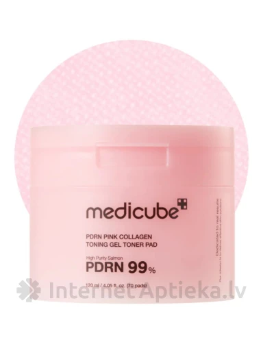 Medicube PDRN Pink Collagen Toning Gel geelpadjad, 120 ml | internetaptieka.lv