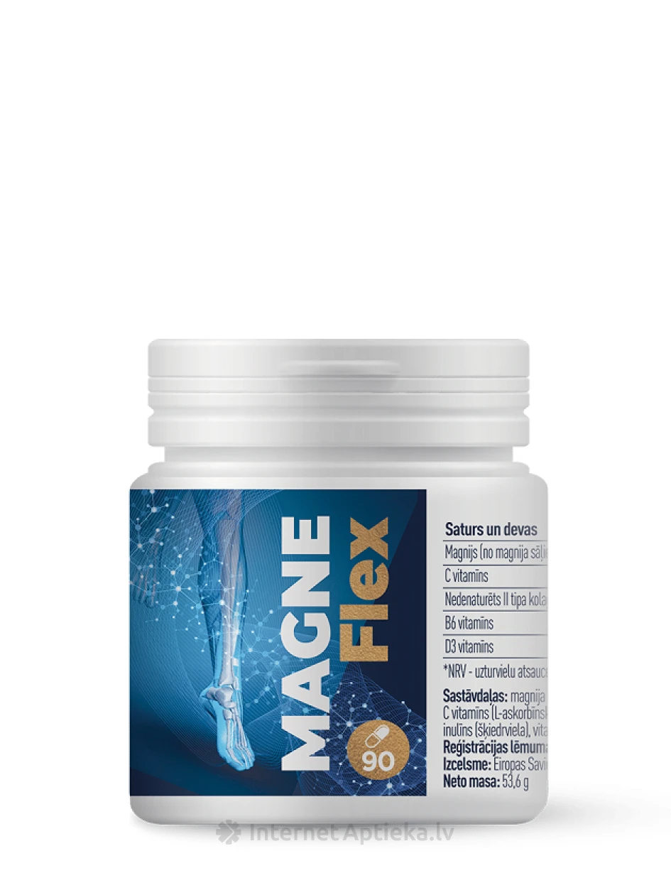 Magneflex, 90 kapsulas | internetaptieka.lv