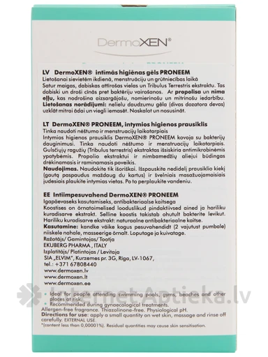 Dermoxen Proneem intīmās higiēnas gels, 200 ml | internetaptieka.lv
