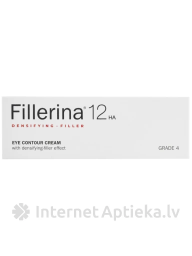 FILLERINA 12 HA крем для кожи вокруг глаз Интенсивность 4, 15 мл | internetaptieka.lv