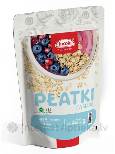Incola gluteenivabad kaerahelbed, 400 g | internetaptieka.lv