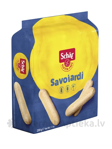 Schär Savoiardi bezglutēna cepumi "dāmu pirkstiņi", 200 g | internetaptieka.lv