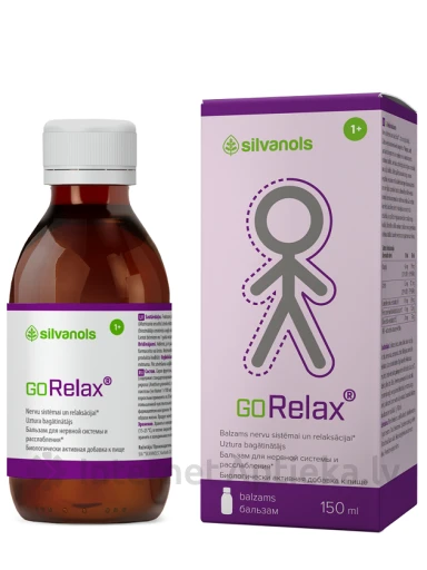 Silvanols GoRelax, 150 ml | internetaptieka.lv
