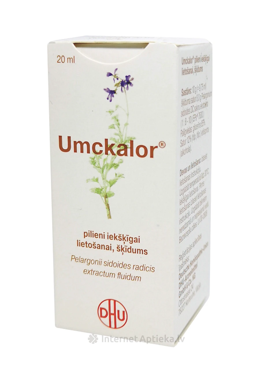 Umckalor pilieni, 20 ml | internetaptieka.lv