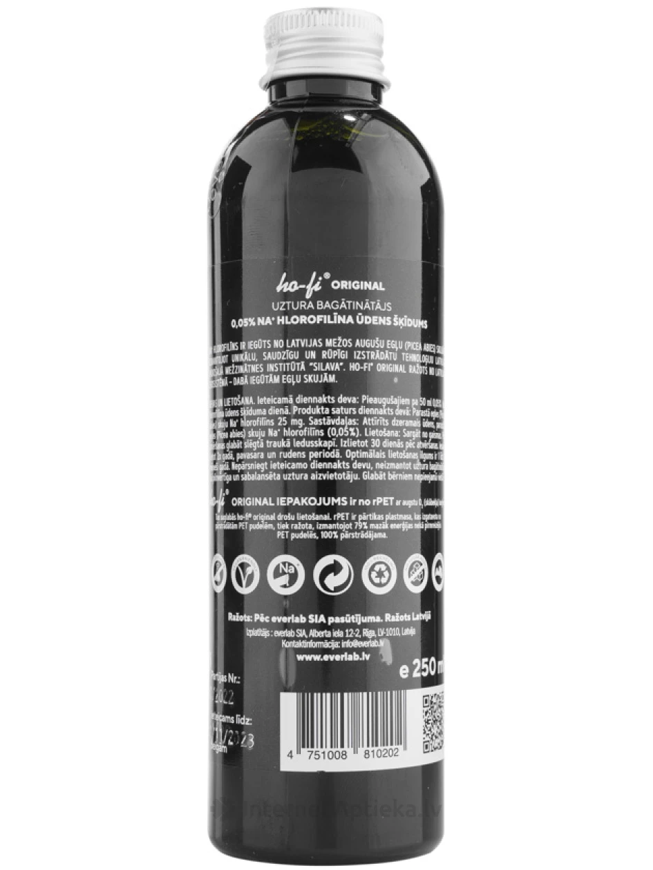HO-FI Original veselības dzēriens Biolat, 0.25 l | internetaptieka.lv