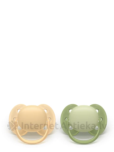 Philips Avent Ultra Soft Соска-пустышка 6-18 мес., 2 шт. | internetaptieka.lv