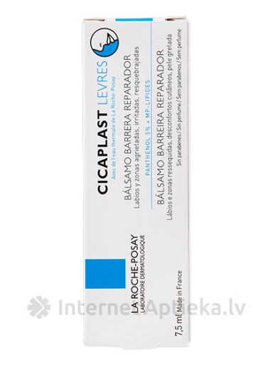 La Roche Posay Cicaplast atjaunojošs balzams lūpām, 7.5 ml | internetaptieka.lv