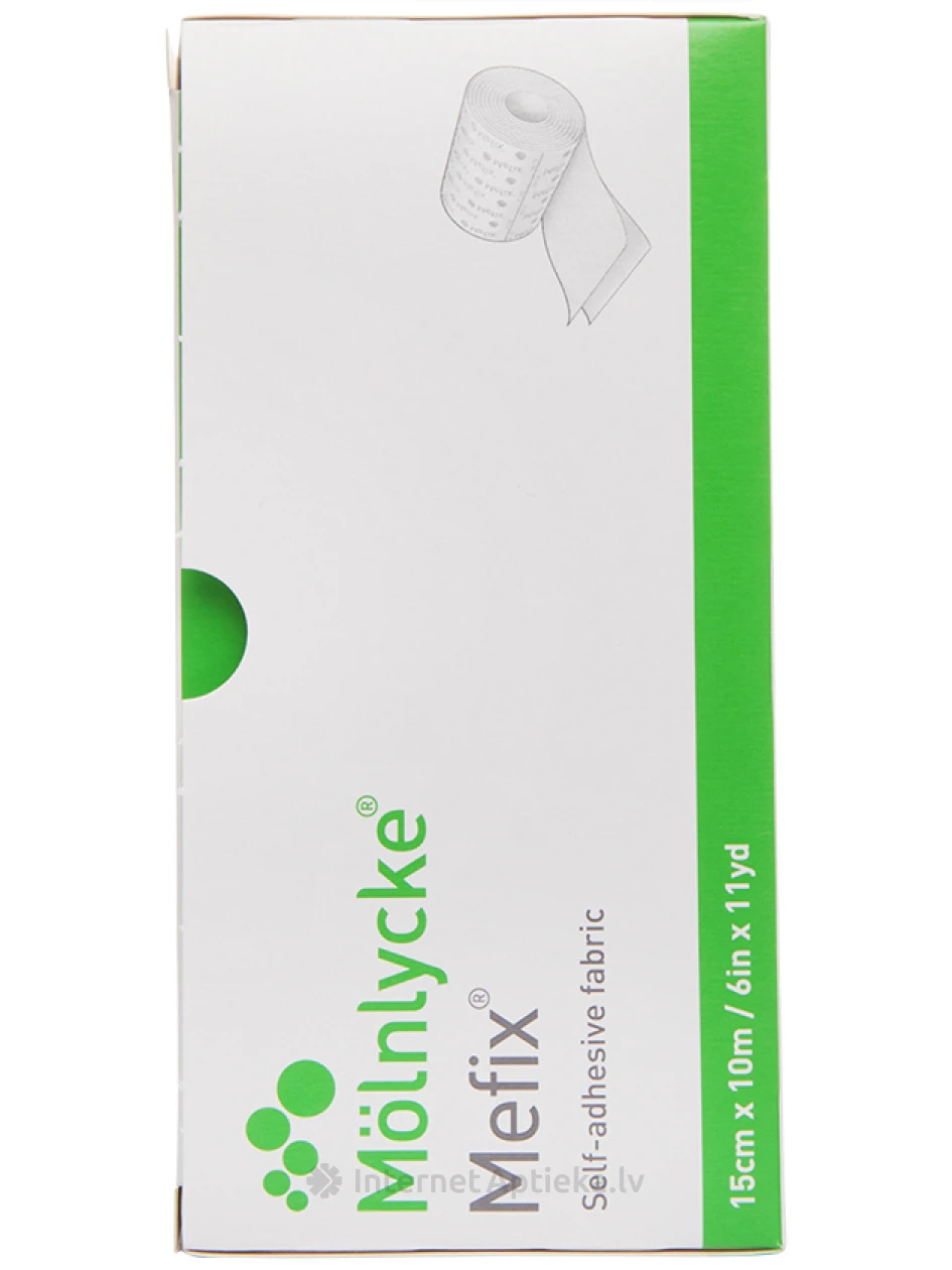 Mefix Пластыри 15 см x 10 м, 1 шт. | internetaptieka.lv