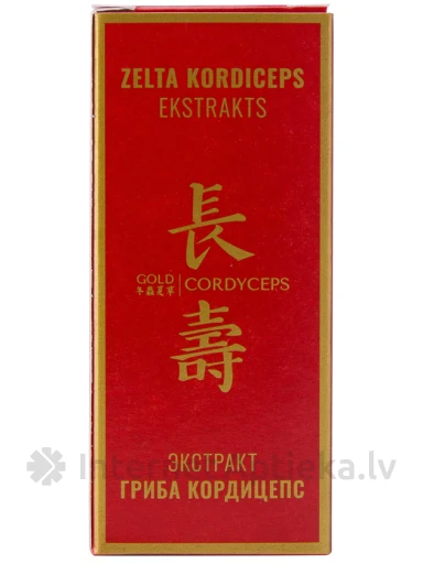 Kordiceps kuldne tinktuur, 50 ml | internetaptieka.lv