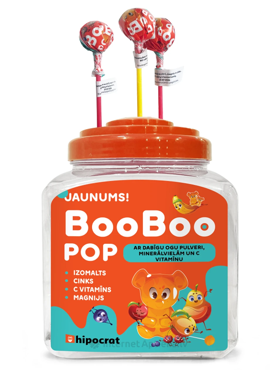 Biofarmacija BooBoo uz kociņa, 100 gb. | internetaptieka.lv