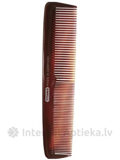 Matu ķemme 19.5cm - brūna | internetaptieka.lv