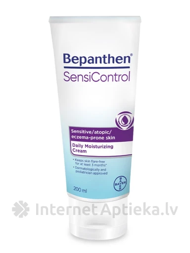 Bepanthen SensiControl kreem, 200 ml | internetaptieka.lv