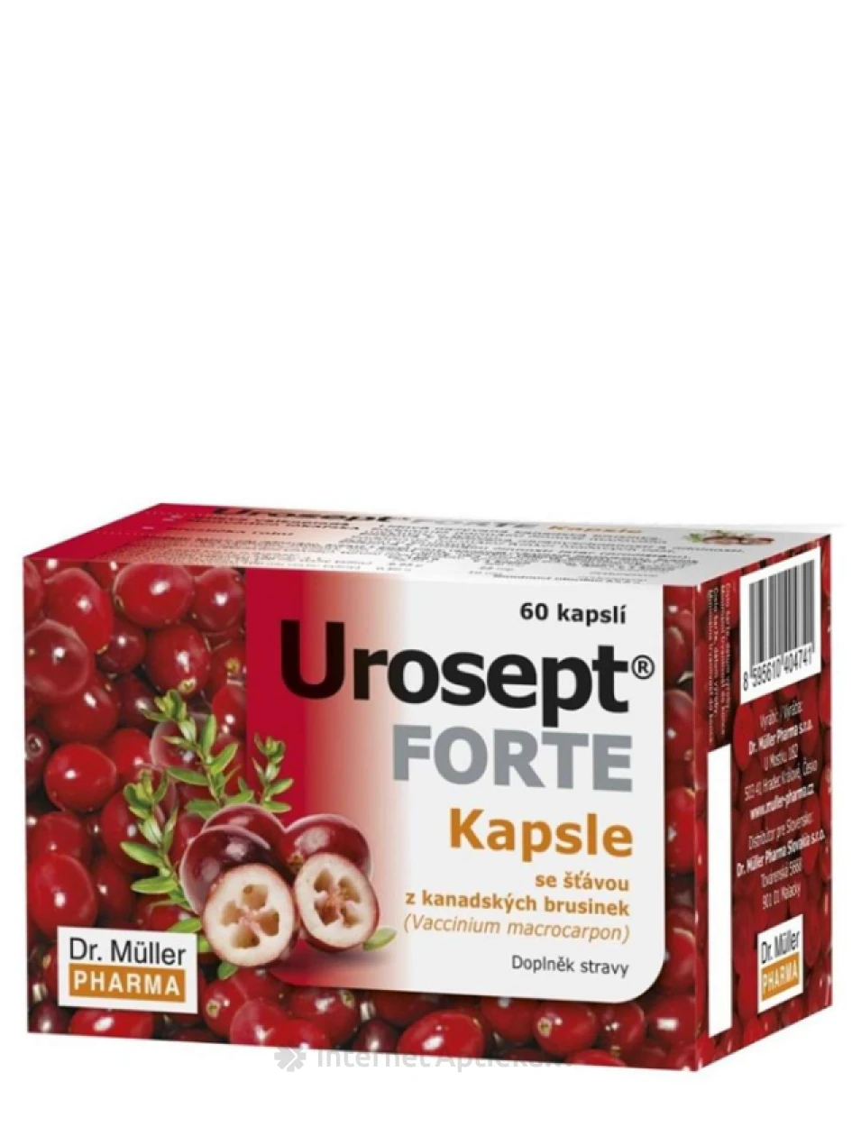 Dr.Muller Urosept forte, 60 kapslit | internetaptieka.lv