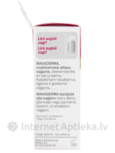 MAVALA Mavaderma barojoša masāžas eļļa nagiem, 10 ml | internetaptieka.lv