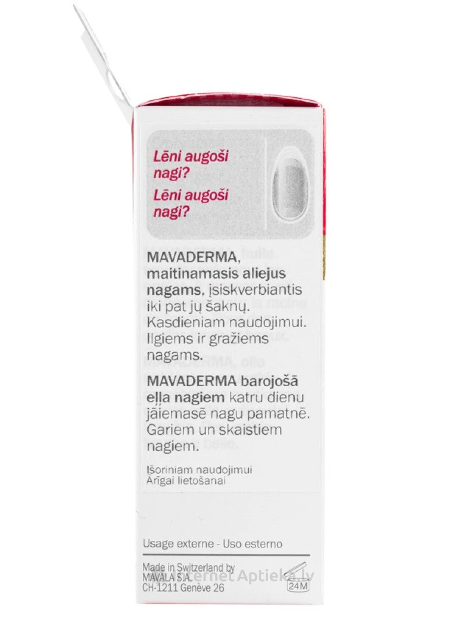 MAVALA Mavaderma toitev massaažiõli küüntele, 10 ml | internetaptieka.lv