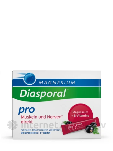 Magnesium Diasporal pro muskuļiem un nerviem, 30 gb. | internetaptieka.lv