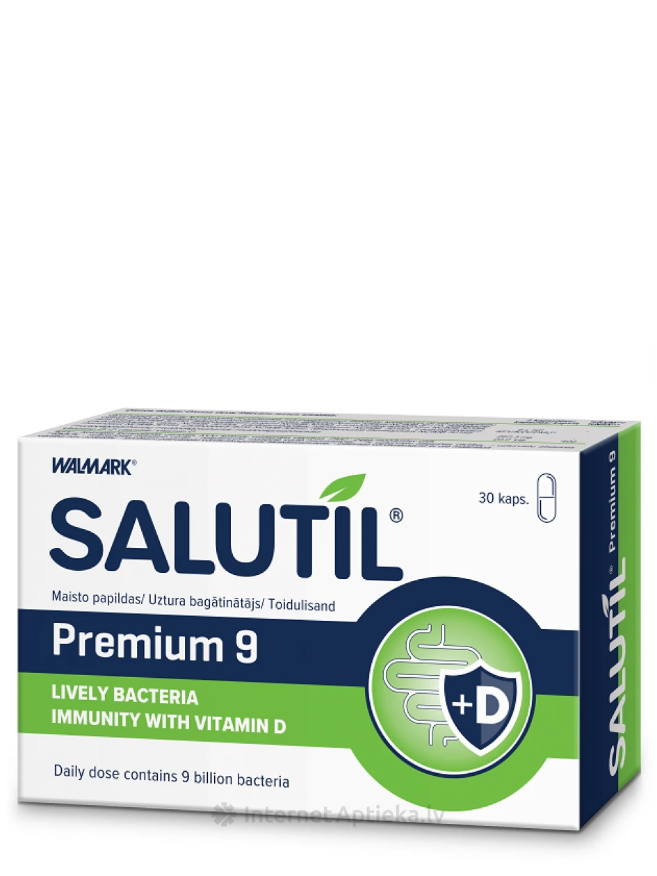 Salutil Premium 9, 30 kapsulas | internetaptieka.lv