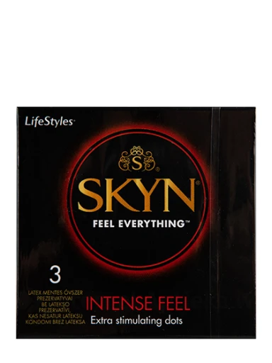 Prezervatīvi Lifestyles Skyn Intense feel, 3 gb. | internetaptieka.lv