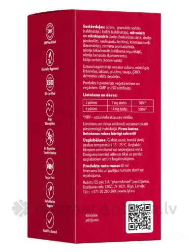 LYL F26 SPRAY®️ Iron Boost sprei, 60 ml | internetaptieka.lv