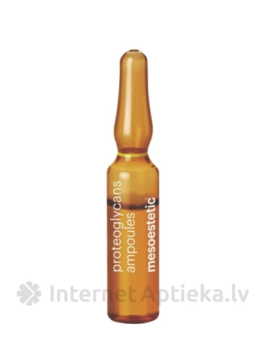 Mesoestetic proteoglycans ampulas ādas elastībai un mitrināšanai, 10 x 2 ml | internetaptieka.lv