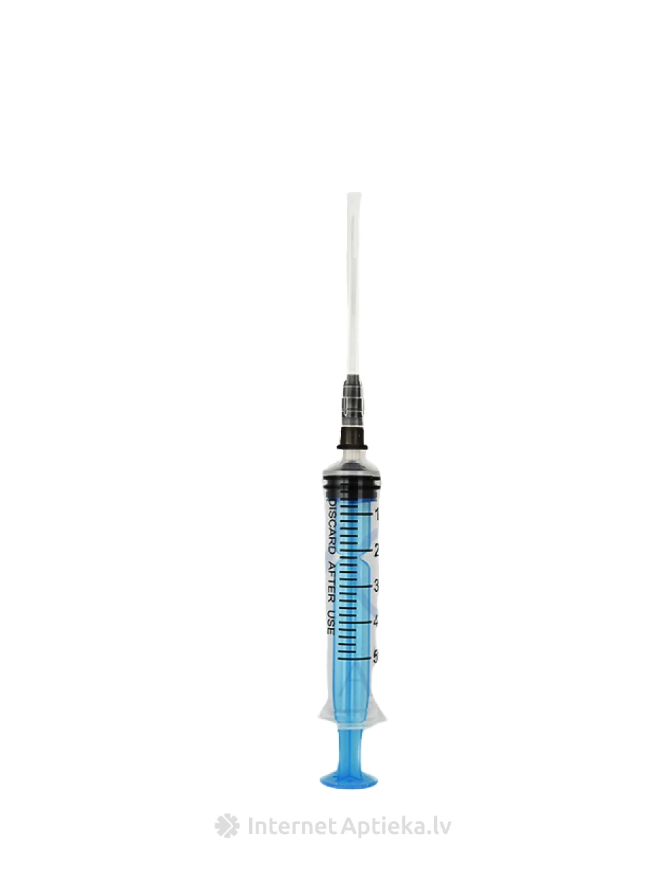 AccuPoint Шприц для инъекций 2ml с иглой LS 23G (0,6X32mm), 1 шт. | internetaptieka.lv
