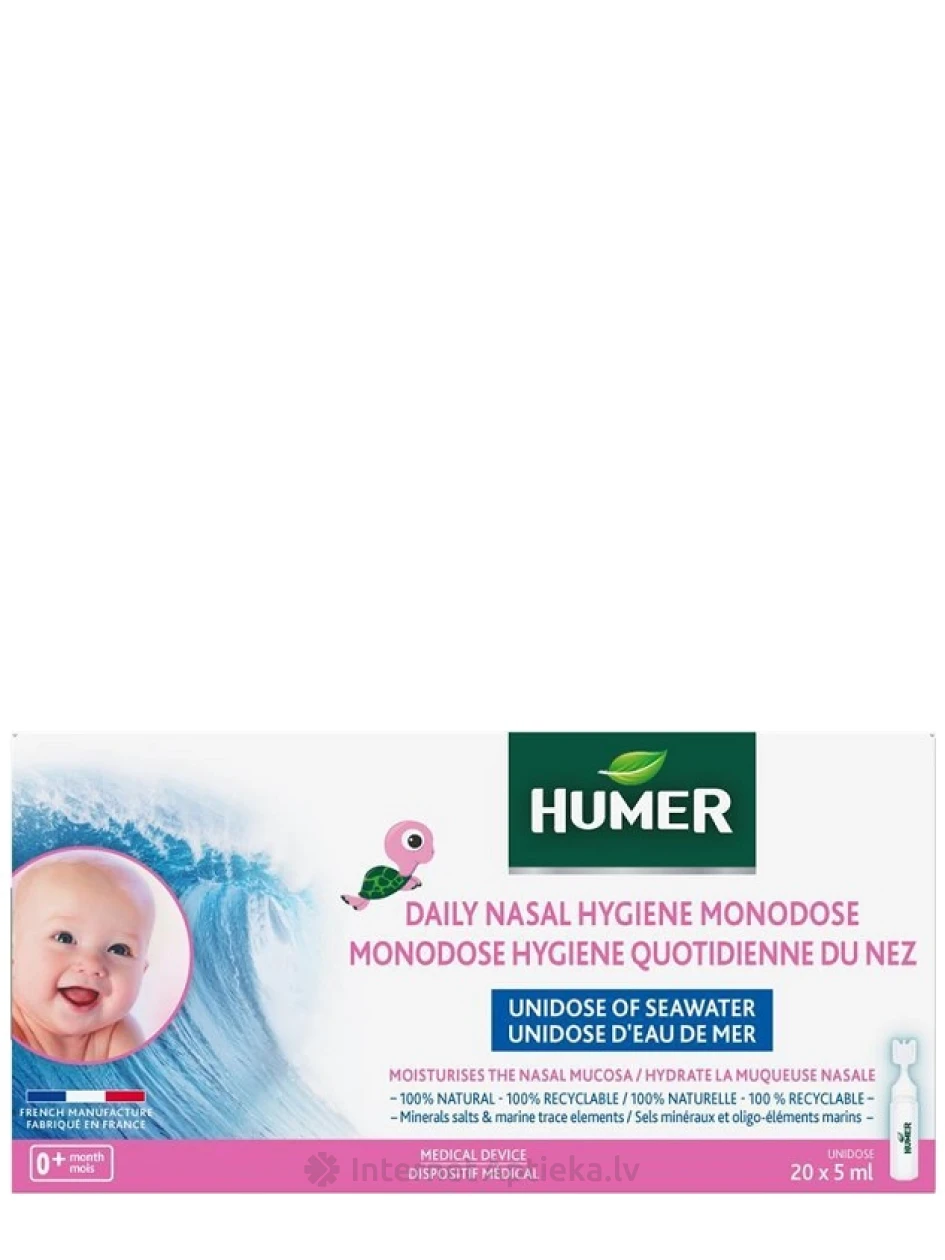 Humer MONODEVAS deguna dobuma higiēnai, 20 gb. | internetaptieka.lv