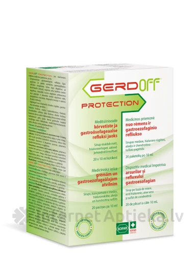 Gerdoff Protection 10 ml, 20 pakki | internetaptieka.lv