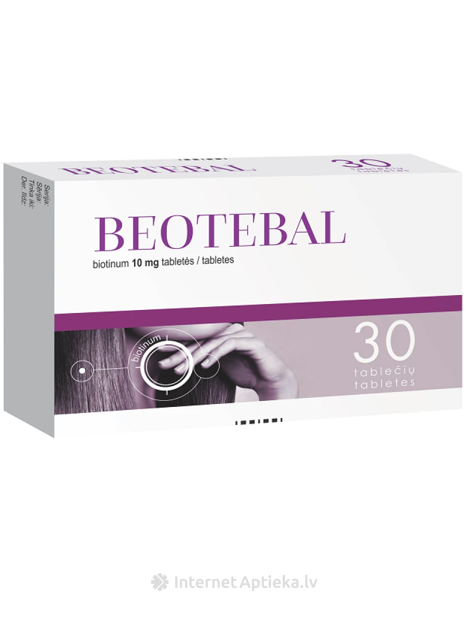 Beotebal 10mg, 30 tabletti | internetaptieka.lv