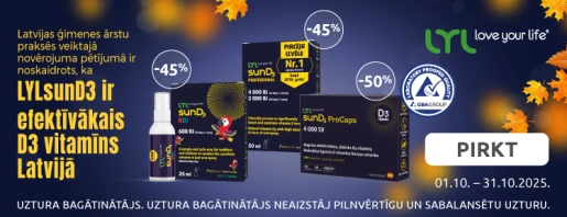 Okt 25 Kateg. Vitamīni