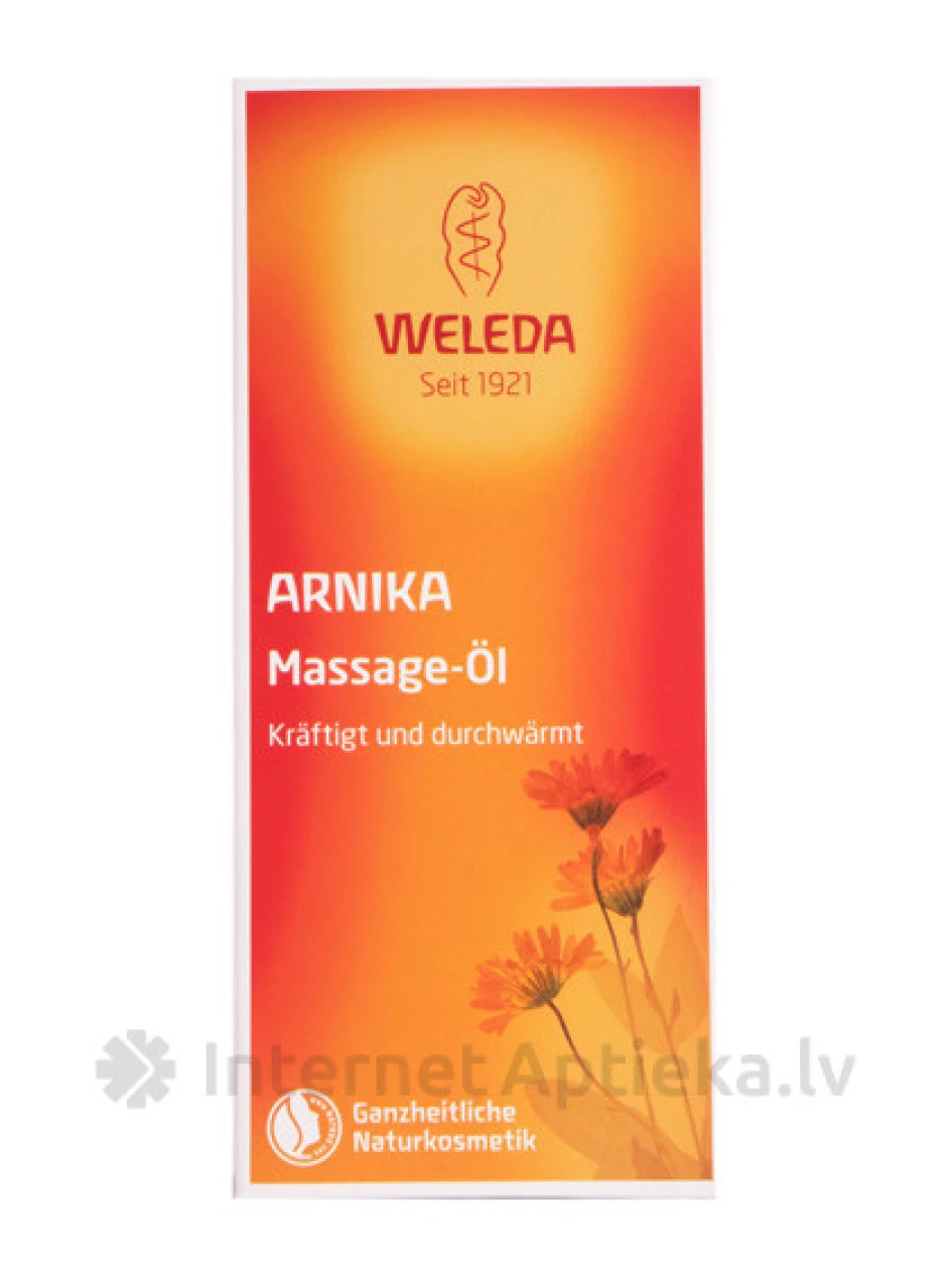 Weleda Massaažiõli arnikaga, 200 ml | internetaptieka.lv