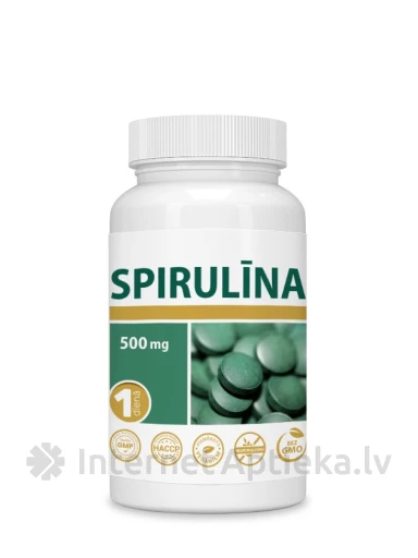 Spirulina tabletid, 30 tk. | internetaptieka.lv