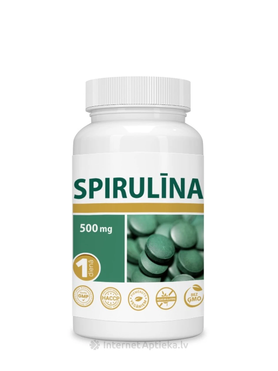 Spirulina tabletid, 30 tk. | internetaptieka.lv